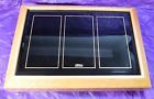 C207 Broan Door Chime Oak Trim Stencied Beveled Glass Style 2 Bell Buzzer Solid 026715024421