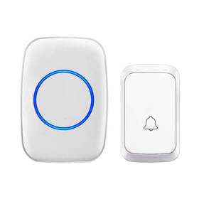 Cacazi 011673801810 Wireless Doorbell Waterproof Door Chime Kit Operating At Over 1000 Feet With