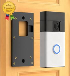 2nd-2024 Caguan Tech Vtb55 No-drill R/ing Doorbell Mount For Battery Release