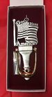 Camco God Bless America Flag Door Knocker Pewter And Gold Tone Made In Usa New 785525059091