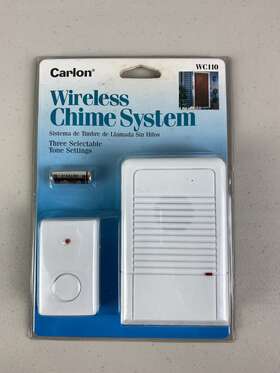 Wc110 Carlon 034481040521 New Wireless Chime System
