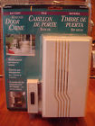 Carlon Wireless Door Chime Cream White Plays 6 Sounds New Sealed 081203035105