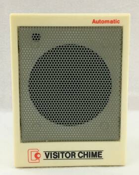Alh-125 Carval Electronics Vintage Mid Century Automatic Visitor Chime Model Beige Plastic Works