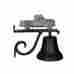 Cb-1-16-si Montague Metal Cast Bell With Swedish Iron Classic Truck Doorbell Chime 737276081647