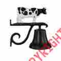 Cb-1-75-nc Yozos Chimes Cast Bell With Color Cow Wind Noisemakers Chime 737276087533