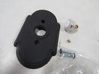 Cecominod029765 Emtek Wrought Steel Colonial Buzzer Button In Matte Black