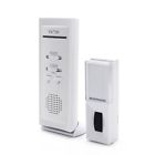Cecominod043918 Famili Portable Wireless Doorbell Door Chime With Sounds White