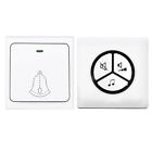 Cecominod045784 Amoker Wireless Doorbell With Mechanical Energy Remote Button 652252369314