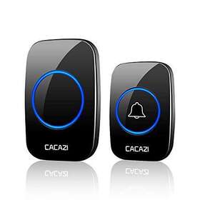 Aub07dgbp67s Chaoxingli Wireless Doorbell Kit Plug-in Receiver Waterproof Push Button With 1000 Feet