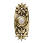 Dh1641l Chime Home Products Floral Button Brass Carlon