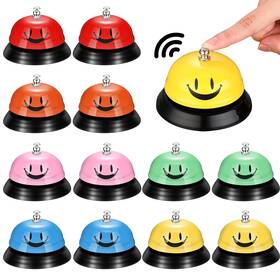 Wf-cindeer-0856 Cindeer 12 Pcs Call Bell Service 3 Inch Diameter Desk Dinner Anti Rust