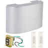 Ck2000-bn Craftmade Designer Brushed Satin Nickel Chime Kit White 647881224356