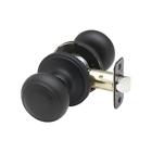 Ck2020bc Copper Creek Colonial Black Passage Door Knob 878898000811