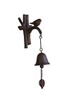 Cm201531 Comfify Comfort For Your Home Cast Iron Doorbell Bird Door Bell Chime Wall Mount Country Decor Rust Brown 654391562182