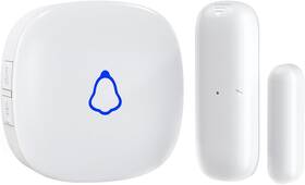 D015-w Co. Ltd. Wireless Door Chime Open Contact Sensor Alarm With 500 Ft Range 58 Chimes