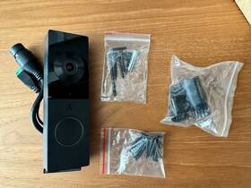 C4-vdb-e-bl Control4 842822045179 Wi-fi Black Chime Video Doorbell With Mounting Kit