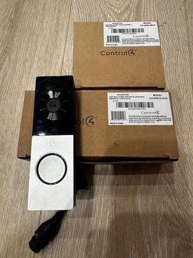 C4-vdb-e-sn Control4 Chime Poe Video Doorbell