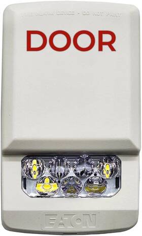 Cooper Wheelock 445013734772 Doorbell Strobe Signaler With Liberty Safety Glasses Cleaning C