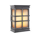 Ich1505-bk Craftmade Chime Ich1505 2 " Black 10 7 Door Window Rectangle Led Note Pane