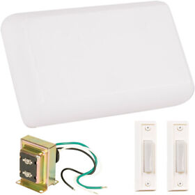 Ck1000-w Craftmade Builder White Chime Kit Buttons