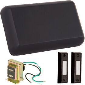 Ck1001-fb Craftmade Builder Flat Black Chime Kit Buttons