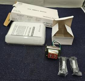 Craftmade Ck1001-w Door Chime Assembly With 2 Led Pushbutton And Transformer