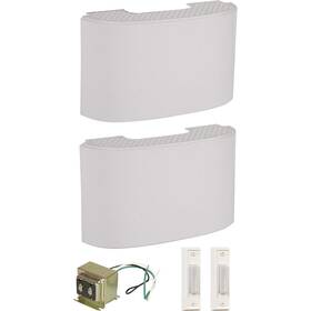 Ck2002-w Craftmade Designer White Chime Kit Buttons