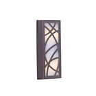 Tb1060-az Craftmade Push Antique Arc " 1.44 Led 4.13 Tb1060 Crossed Bronze Rectangle
