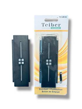 Tb1030-ai Craftmade Tb1030-bn New Led Illuminated Doorbell Silver Tiered Mission Rectangle