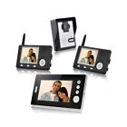 Cvmn-j84 Unbranded Wireless Video Door Phone Triple Receivers Vision Guardian Cmos
