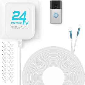 16.4f Cwowhihui 779712659096 24v Doorbell Transformer Ac Adapter For All Ring Video Versions