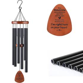 Ms02 Cyhiyolies Memorial Wind Chimes For Loss Of Loved One Sympathy Gift With Soothing Tones