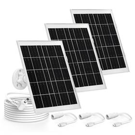 Cyjjzq 768561523443 3 Pack Solar Panel Charger Compatible With Ring 2nd Generation