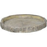 D1609 Home Faux Wood Natural Outdoor Decorative Plate 805845016090