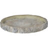 D1610 Home Faux Wood Natural Outdoor Decorative Plate 805845016106