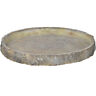 D1611 Home Faux Wood Natural Outdoor Decorative Plate 805845016113