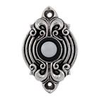 D4006 Vicenza Designs Sforza Doorbell Vintage Pewter 696738016668