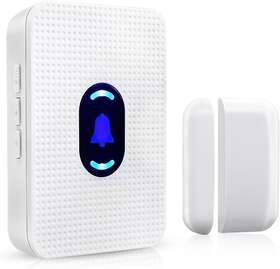 Daytech 313046322310 Wireless Door Sensor Chime 1000ft Range Entry 55 Chimes 5 Volume