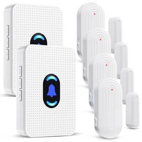Daytech 794304663084 Door Chime Wireless Sensor 800ft Range Entry With 20 C