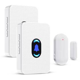 Aub094vdx2j6 Daytech Door Chime Wireless Sensor 800ft Range Entry W