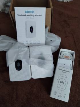 Lc01 Daytech Wireless Watch And Two Speakers Button