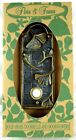Db14 Flora Fauna Solid Brass Doorbell Boxed New Lovely Floral Design