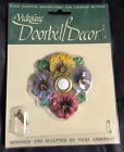 Db21 Vickilane New Hand Painted Lighted Doorbell Decor Button Cover Pansies 710120000438
