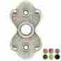 Dbb06 Shatto Interiors One 1 Brass Art Deco Style Hardwired Press Doorbell 4 Finiishes New