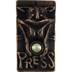 Dbgr0402wc Mission Metalworks Weathered Copper Gargoyle Doorbell Button