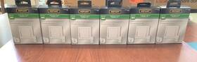 1008 Defiant 058219250396 2 Pack Wireless Plug-in Doorbell Kit Push Button White 626 458 -ee