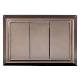 18000040 Defiant 058219722497 Wired Doorbell Chime Brushed Nickel W. 2 Selectable Tunes Model