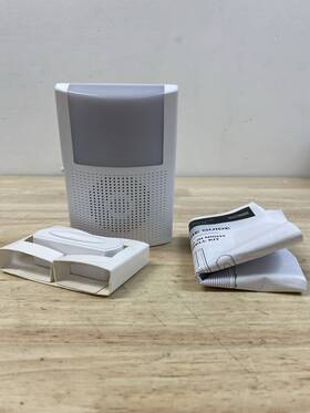 18000010 Defiant Wireless Plug-in Doorbell Kit With Night Light And Button White