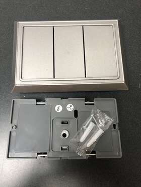 18000041 Defiant Wired Doorbell Chime White