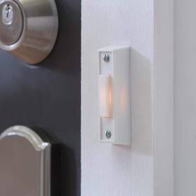 18000043 Defiant Wired White Contractor Doorbell Kit With 2-wired Push Buttons
